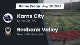 Recap: Karns City  vs. Redbank Valley  2023