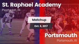 Matchup: St. Raphael Academy vs. Portsmouth  2017