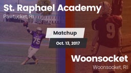 Matchup: St. Raphael Academy vs. Woonsocket  2017