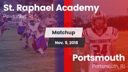 Matchup: St. Raphael Academy vs. Portsmouth  2018