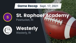 Recap: St. Raphael Academy  vs. Westerly  2021