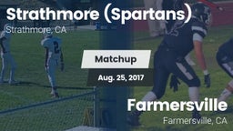 Matchup: Strathmore High vs. Farmersville  2017