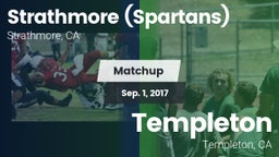 Matchup: Strathmore High vs. Templeton  2017