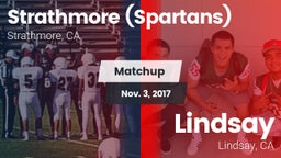 Matchup: Strathmore High vs. Lindsay  2017