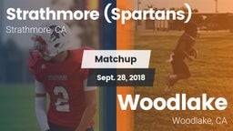 Matchup: Strathmore High vs. Woodlake  2018