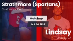 Matchup: Strathmore High vs. Lindsay  2018