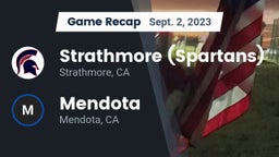 Recap: Strathmore (Spartans) vs. Mendota  2023