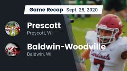 Recap: Prescott  vs. Baldwin-Woodville  2020