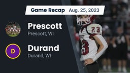 Recap: Prescott  vs. Durand  2023