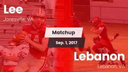Matchup: Lee vs. Lebanon  2017
