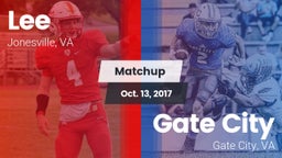 Matchup: Lee vs. Gate City  2017