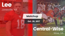 Matchup: Lee vs. Central-Wise  2017
