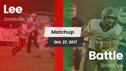 Matchup: Lee vs. Battle  2017