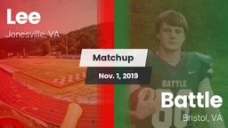 Matchup: Lee vs. Battle  2019