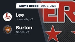 Recap: Lee  vs. Burton  2022
