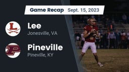 Recap: Lee  vs. Pineville  2023