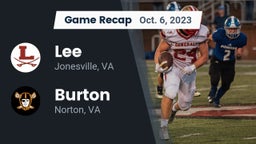 Recap: Lee  vs. Burton  2023