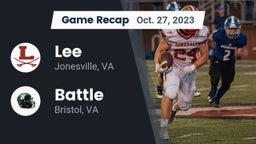 Recap: Lee  vs. Battle  2023