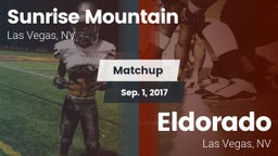 Matchup: Sunrise Mountain vs. Eldorado  2016