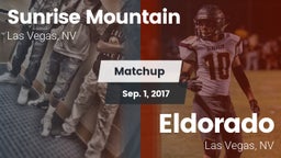 Matchup: Sunrise Mountain vs. Eldorado  2017