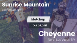 Matchup: Sunrise Mountain vs. Cheyenne  2017