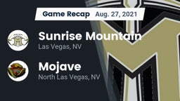 Recap: Sunrise Mountain  vs. Mojave  2021