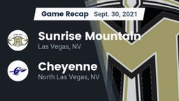 Recap: Sunrise Mountain  vs. Cheyenne  2021