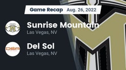 Recap: Sunrise Mountain  vs. Del Sol  2022