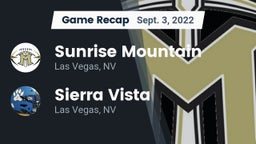 Recap: Sunrise Mountain  vs. Sierra Vista  2022