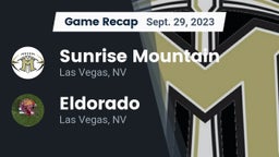 Recap: Sunrise Mountain  vs. Eldorado  2023