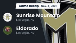 Recap: Sunrise Mountain  vs. Eldorado  2023