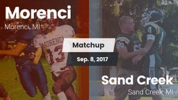 Matchup: Morenci vs. Sand Creek  2017