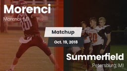 Matchup: Morenci vs. Summerfield  2018