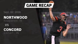 Recap: NorthWood  vs. Concord  2016