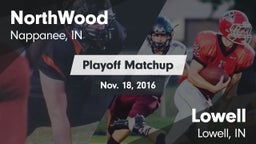 Matchup: NorthWood vs. Lowell  2016
