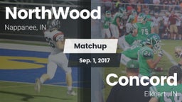 Matchup: NorthWood vs. Concord  2017
