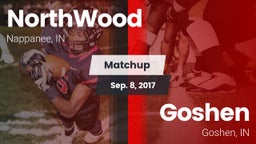 Matchup: NorthWood vs. Goshen  2017