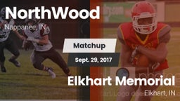 Matchup: NorthWood vs. Elkhart Memorial  2017
