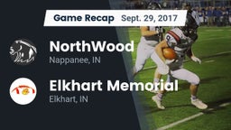 Recap: NorthWood  vs. Elkhart Memorial  2017