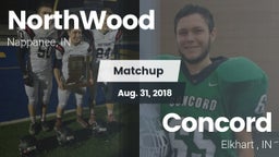 Matchup: NorthWood vs. Concord  2018