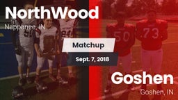 Matchup: NorthWood vs. Goshen  2018
