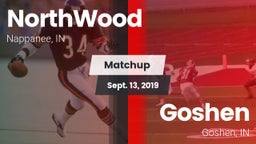 Matchup: NorthWood vs. Goshen  2019