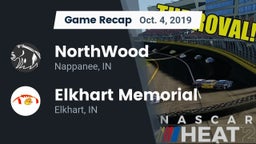 Recap: NorthWood  vs. Elkhart Memorial  2019