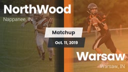 Matchup: NorthWood vs. Warsaw  2019