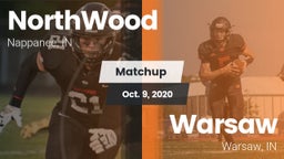 Matchup: NorthWood vs. Warsaw  2020