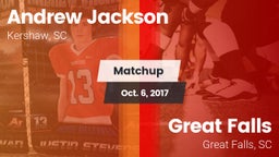 Matchup: Andrew Jackson HS vs. Great Falls  2017