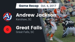 Recap: Andrew Jackson  vs. Great Falls  2017
