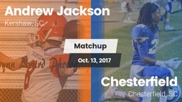 Matchup: Andrew Jackson HS vs. Chesterfield  2017