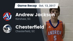 Recap: Andrew Jackson  vs. Chesterfield  2017