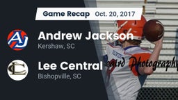 Recap: Andrew Jackson  vs. Lee Central  2017